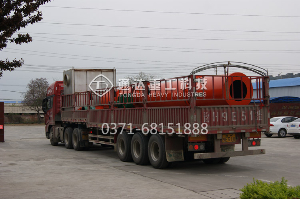 滿(mǎn)載出發(fā)，通達(dá)重工有機(jī)肥烘干機(jī)設(shè)備發(fā)貨忙